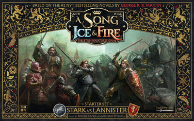 Ice &amp; Fire의 노래 : TMG 스타터 세트 Stark vs Lannister (Retail Edition)
