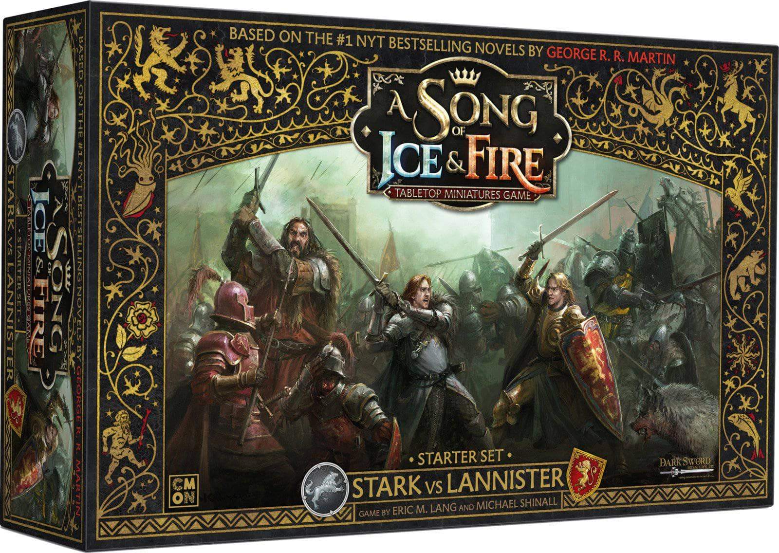 Ice & Fire의 노래 : TMG 스타터 세트 Stark vs Lannister (Retail Edition)