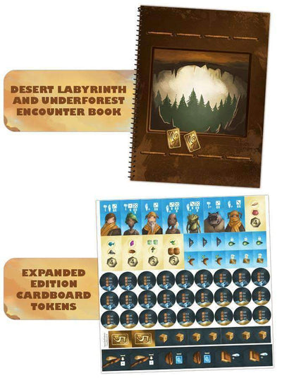 Arriba y abajo: tokens de edición expandida y libro de escenarios (Kickstarter Special) Juego de mesa de Kickstarter Red Raven Games