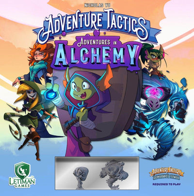 Taktyka przygodowa: Adventures in Alchemy Big Box Pack Pakiet Pakiet (Kickstarter w przedsprzedaży Special) Rozszerzenie gry planszowej Kickstarter Letiman Games KS001102A
