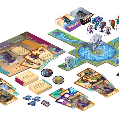 Adventure Tactics: Adventures in Alchemy Big Box Pack Recedge Bundle (Kickstarter Pre-Order Special) Expansión del juego de mesa de Kickstarter Letiman Games KS001102A