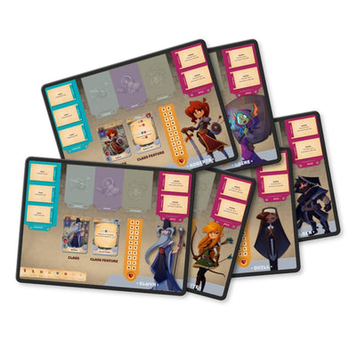 Adventure Tactics: Adventures in Alchemy Big Box Pack Recedge Bundle (Kickstarter Pre-Order Special) Expansión del juego de mesa de Kickstarter Letiman Games KS001102A