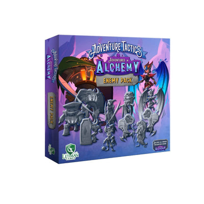 Adventure Tactics: Adventures in Alchemy Big Box Pack Recedge Bundle (Kickstarter Pre-Order Special) Expansión del juego de mesa de Kickstarter Letiman Games KS001102A