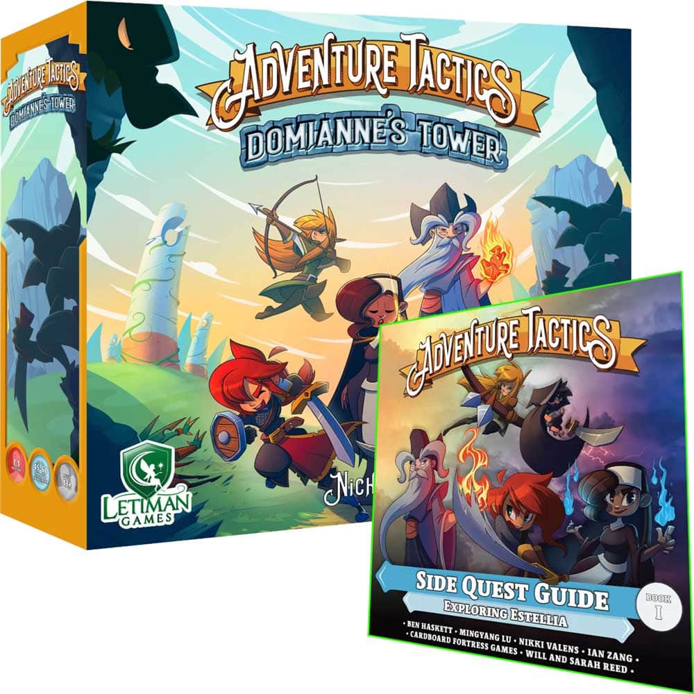 Tactics Adventure: Domianne's Tower Bundle (Kickstarter Pre-order พิเศษ) เกมกระดาน Kickstarter Letiman Games KS001102B