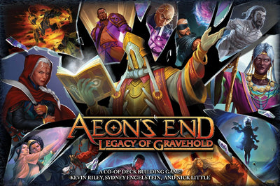 Aeon’S End: Legacy of Gravehold Fractured Lightning Pledge Plus Accessory Pak Bundle (Kickstarter Special) Kickstarter Board Game Indie Board and Cards KS001246A