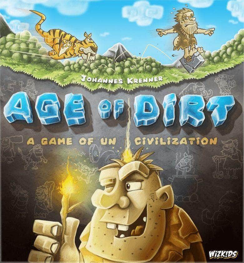لعبة Age of Dirt (إصدار البيع بالتجزئة) لعبة لوحية للبيع بالتجزئة Wizkids 0634482730799 KS800658A