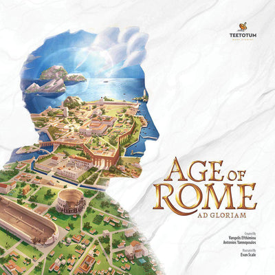 Age of Roma: Pacote Alling Pledge do Imperador (Kickstarter Pré-encomenda) Game de tabuleiro Kickstarter Teetotum Games KS001341A