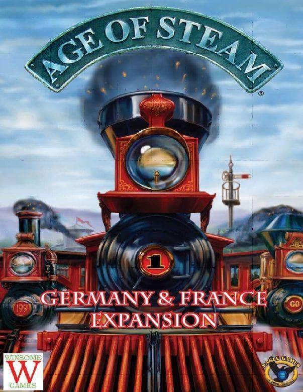 Steam Deluxe Edition时代：德国/Rust Belt Map（Kickstarter预购特别节目）Kickstarter棋盘游戏扩展 Eagle Gryphon Games KS000922D