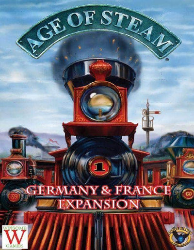 Age of Steam Deluxe Edition: Germany/Rust Belt Map (Kickstarter Pre-Order Special) Kickstarter Board Game Expansion Eagle Gryphon Games KS000922D