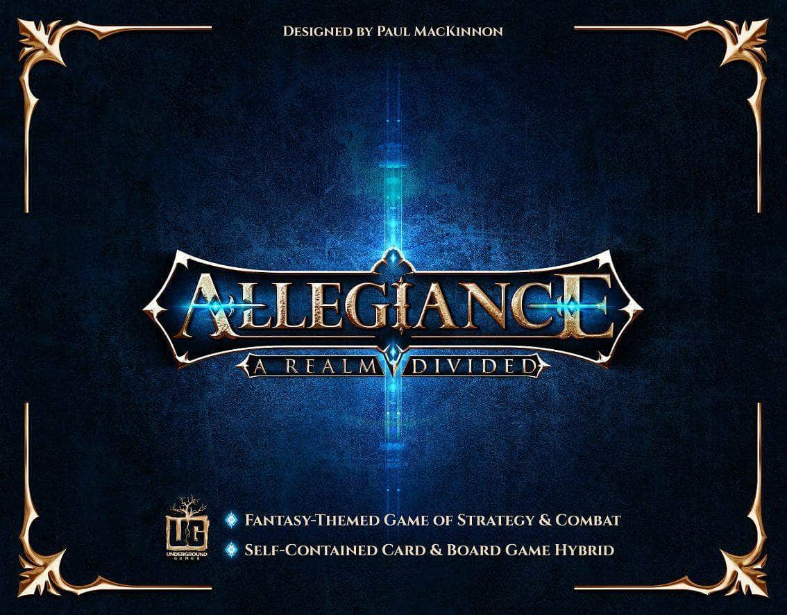 Allegiance: A Realm Divided (Kickstarter Special) Kickstarter Board Game Underground Games (I) KS800617A