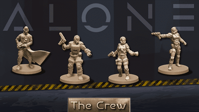 Alone: ​​ingegnere Pledge (Kickstarter Pre-Order Special) Kickstarter Board Game Horrible Games