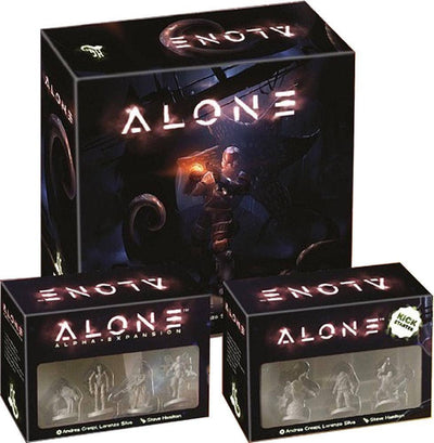 Alone: Rookie Pledge Second Edition (Kickstarter Pre-Order Special) Board Game Geek, Kickstarter Games, Games, Kickstarter Board Games, Board Games, Horrible Games, Alone, The Games Steward Kickstarter Edition Shop, Action Movement Programming, Area Movement Horrible Games