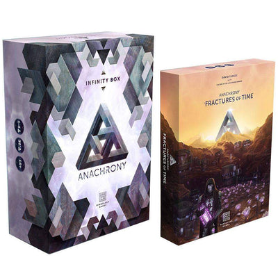 ANACHRONY: Frakturer av tid plus Infinity Box Pledge Combo Bundle (Kickstarter förbeställning Special) Kickstarter brädspel Albi