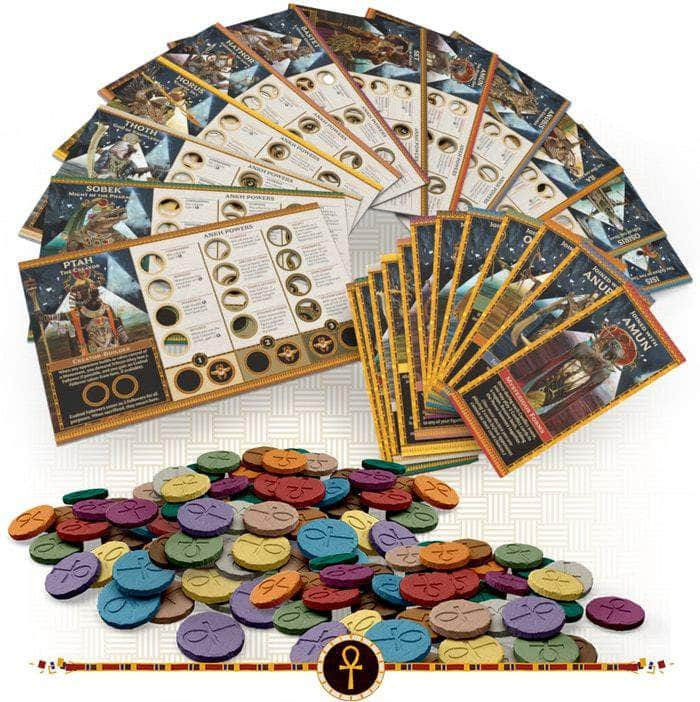 Ankh Gods of Egypt: Divine Offerings (Kickstarter Special) Kickstarter Board Game CMON 889696012265 KS001033G