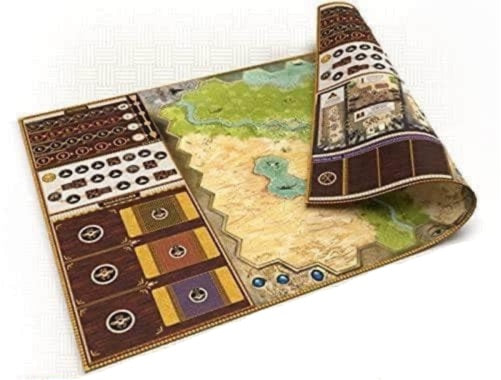 Ankh Gods of Egipto: Mat de juego de doble cara (Kickstarter Special) Accesorio de juegos de Kickstarter CMON Limitado 889696012234 KS001033H