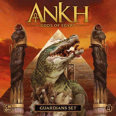 Egyptin Ankh-jumalat: Guardians Set (vähittäiskaupan ennakkotilaus) vähittäiskaupan lautapeli CMON Rajoitettu KS001033F