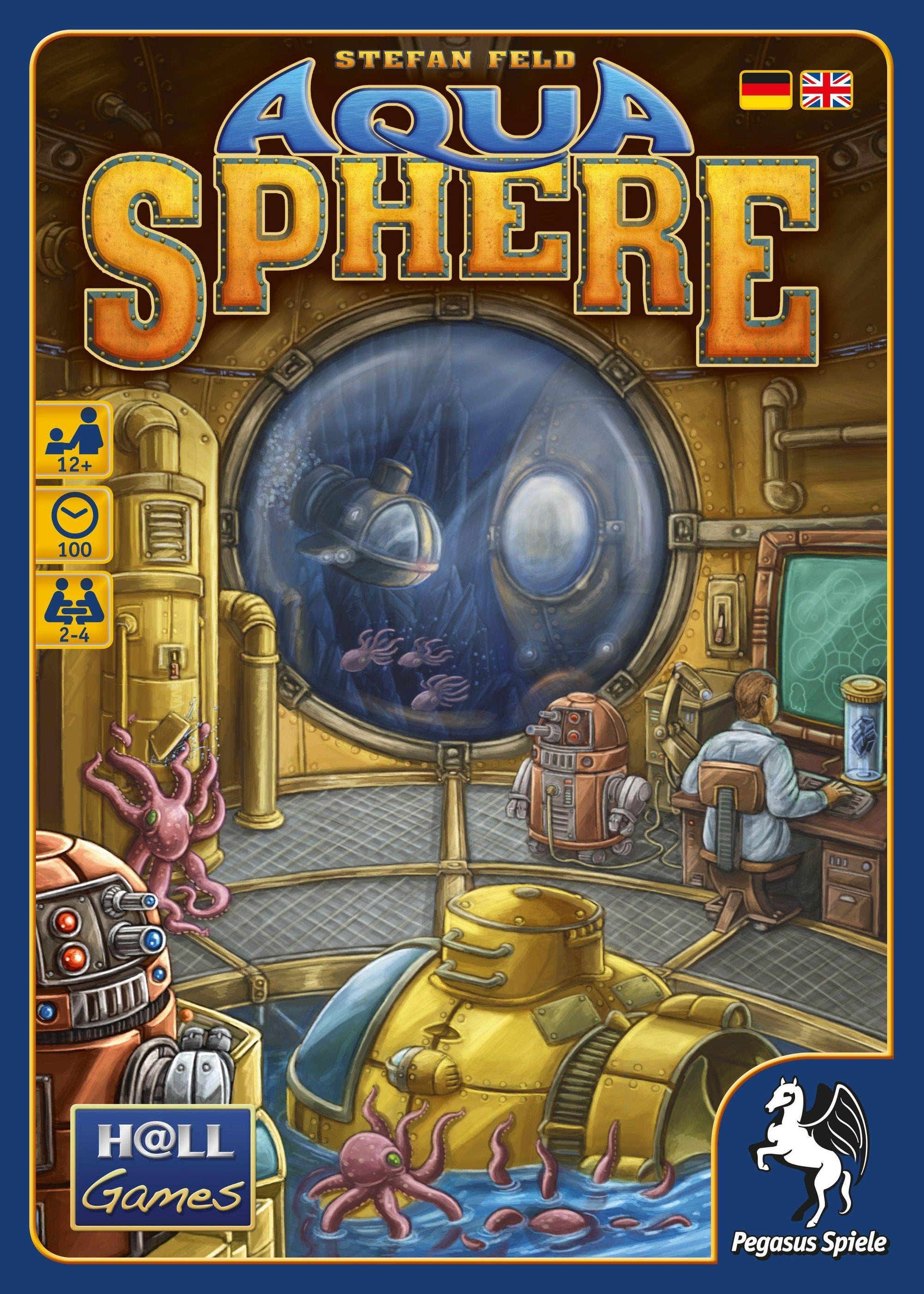 Aquasphere（Kickstarter Special）Kickstarterボードゲーム Hall Games KS800118A