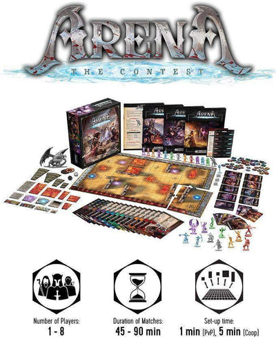 Arena The Contest: Full Pledge Bundle (Kickstarter Pre-Order Special) เกมบอร์ด Kickstarter Dragori Games