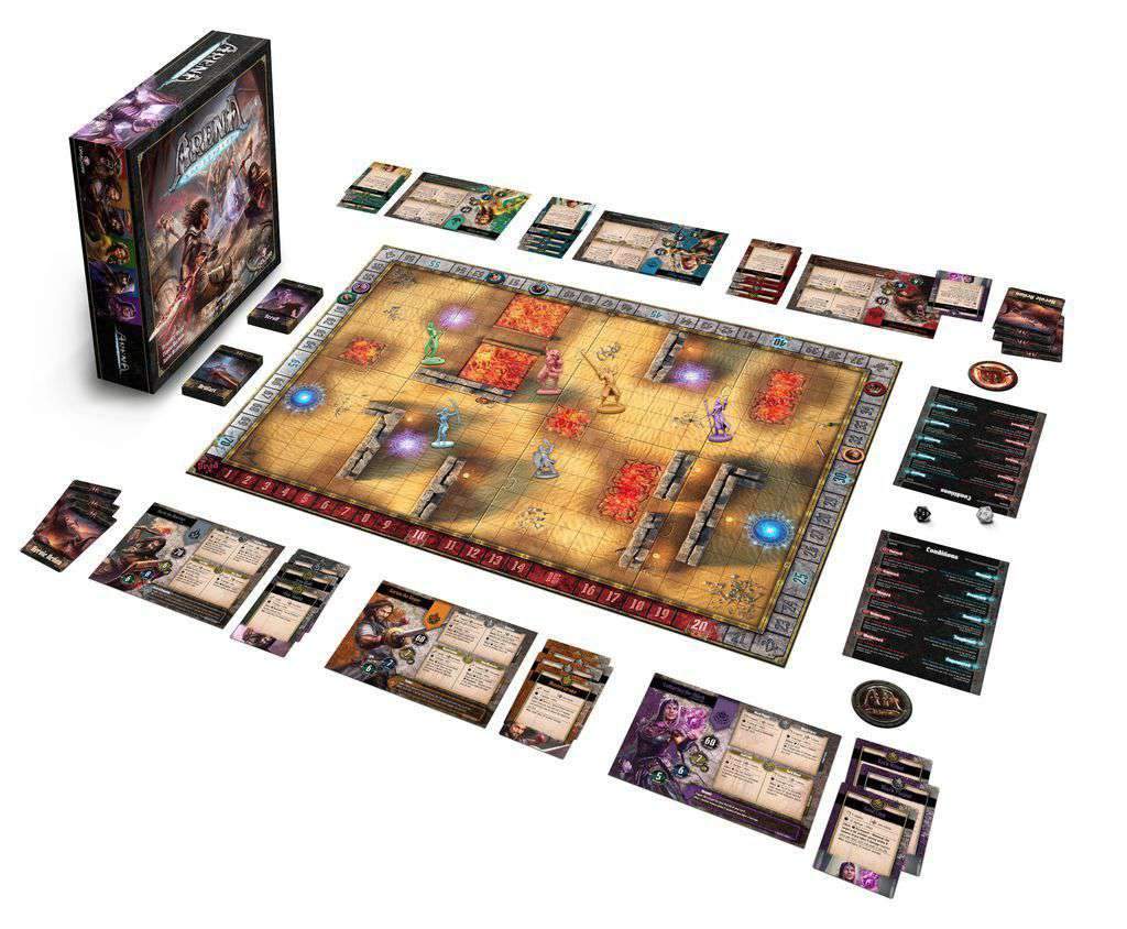 アリーナThe Contest Full Pledge Kickstarterボードゲーム - The Game