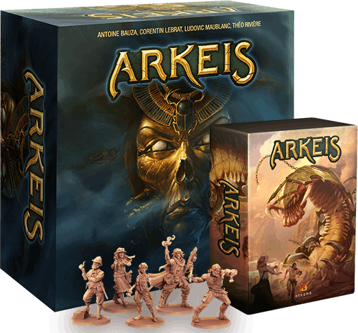 Arkeis: Deluxe Promedge Bundle (Kickstarter Pre-Order Special) Juego de mesa de Kickstarter Ankama Games KS000994A