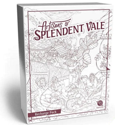 Handwerker von Splending Vale: Core Game Plus-Wiederaufladungspaketbündel (Kickstarter-Vorbestellungsspezialitäten) Kickstarter-Brettspiel Renegade Game Studios KS001181a