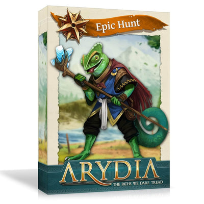 Arydia: A Paths We Dare tread base játék, valamint az Epic Hunt Bundle (Kickstarter Pre-rendelés) Kickstarter társasjáték Far Off Games KS001122A