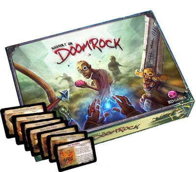攻擊Doomrock（Kickstarter Special）Kickstarter棋盤遊戲 Beautiful Disaster Games 705860691169 KS000294