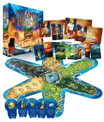 Atlantis Rising: الإصدار الفاخر (طلب خاص من Kickstarter مسبقًا) من لعبة Kickstarter Board Elf Creek Games KS000923A