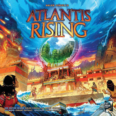 Atlantis Rising: Play Mat (طلب خاص للطلب المسبق من Kickstarter) ملحق لعبة Kickstarter Board Elf Creek Games KS000923C