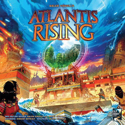 Atlantis Rising：Play Mat（Kickstarter預購特別節目）Kickstarter棋盤遊戲配件 Elf Creek Games KS000923C