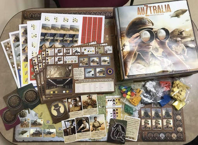 Auztralia (Kickstarter-forudbestilling Special) Kickstarter Board Game SchilMil Games