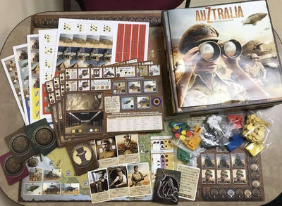 AUZTRALIA (Kickstarter pré-encomenda especial) jogo de tabuleiro Kickstarter SchilMil Games