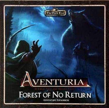 Expansion du jeu des cartes d'aventure Aventuria: forêt sans extension de jeu de société de vente au détail Ulisses Spiele