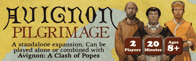 Avignon: Pilgerweiterungspaket (Kickstarter Special) Kickstarter Card Game Button Shy