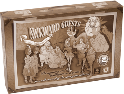 Awkward Guests: Who Murderd Mr. Walton Well Informed Investigator Pledge Bundle (Kickstarter Pre-Order Special) Kickstarter Board Game Megacorpin Games