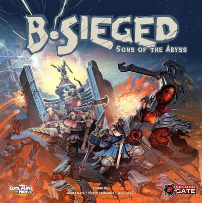 B-Sieged: Υιοί του παιχνιδιού επιτραπέζιου επιτραπέζιου επιτραπέζιου παιχνιδιού Abyss CMON Περιορισμένος