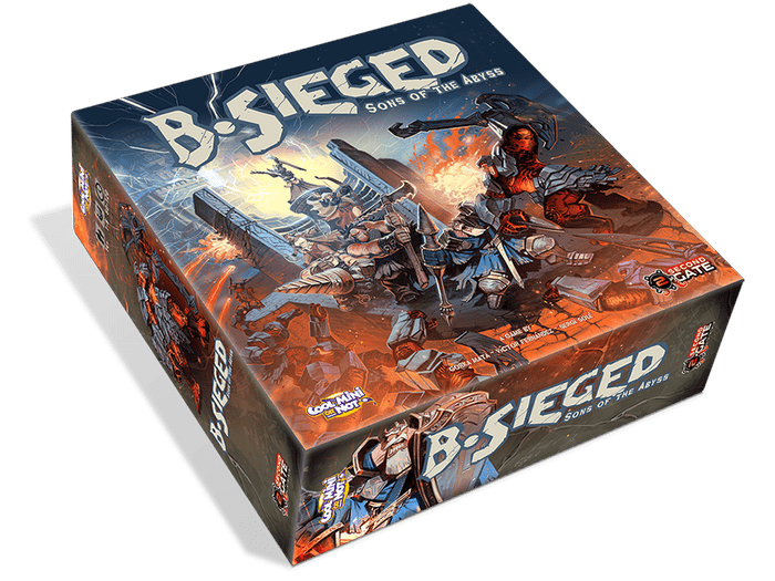 B-Sieged: Υιοί του παιχνιδιού επιτραπέζιου επιτραπέζιου επιτραπέζιου παιχνιδιού Abyss CMON Περιορισμένος