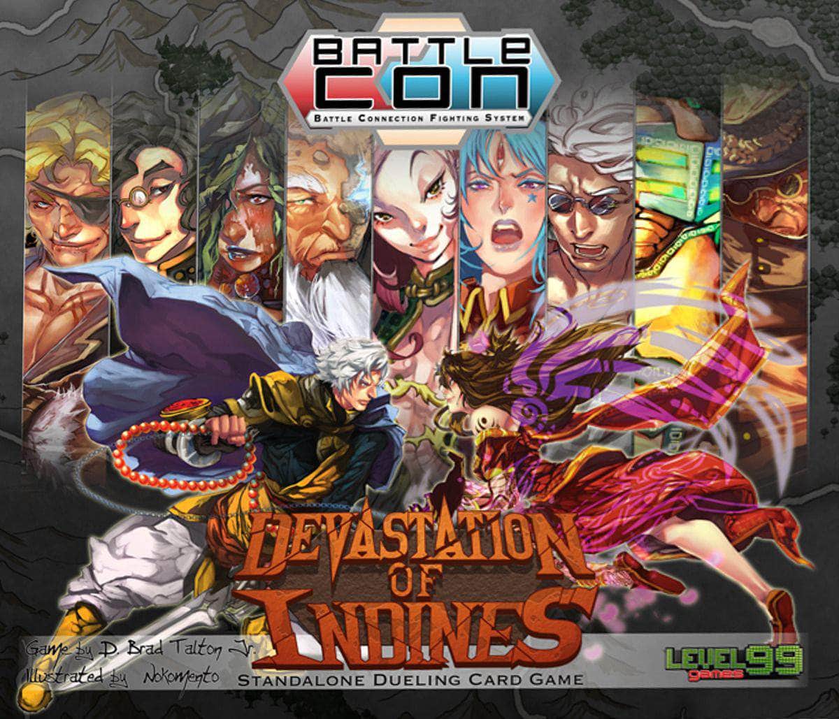 Battlecon: Förödelse av Indines (Kickstarter Special) Kickstarter -brädspel Level 99 Games, Banana Games KS800021A