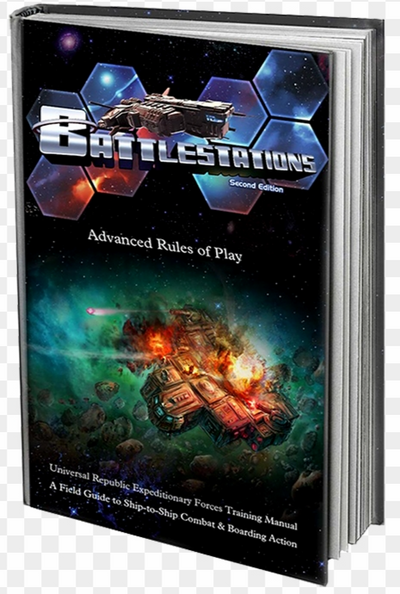 Battlestations: Advanced Rulebook (Retail Edition) Retail Board Game Supplement Gorilla Games KS800666A