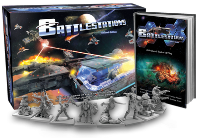 Battlestations: الإصدار الثاني (Kickstarter Special) من لعبة Kickstarter Board Gorilla Games