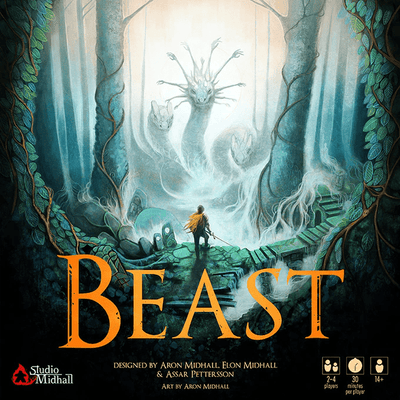 BEAST: Core Game Plus Metal Coins Pakiet (Kickstarter w przedsprzedaży Special) Kickstarter Game Studio Midhall KS001237A