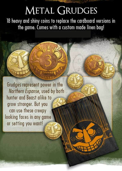 Beast: Core Game Plus Metal Coins Bundle (Kickstarter Pre-order พิเศษ) Kickstarter Board Game Game Studio Midhall KS001237A
