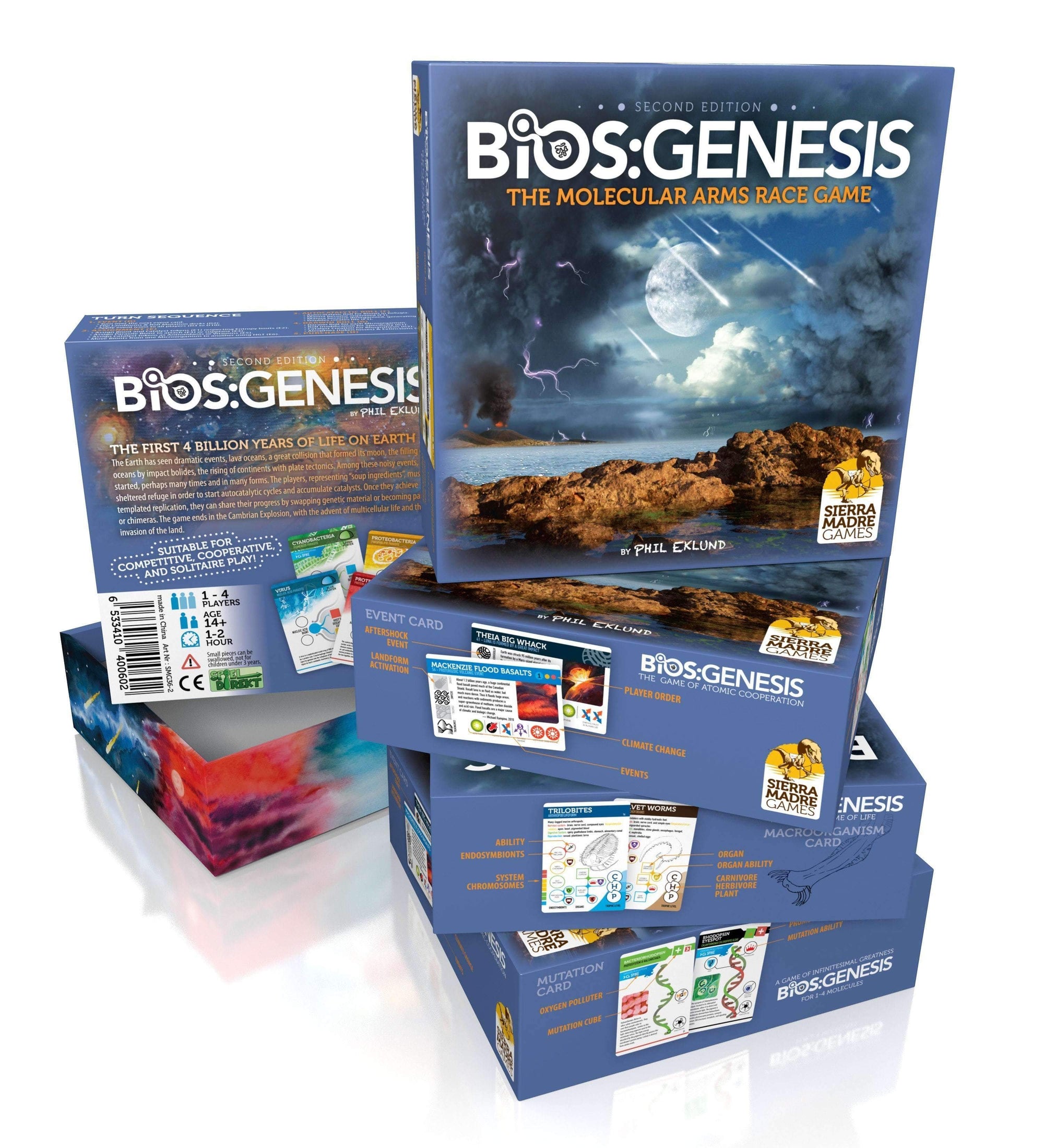 BIOS: Genesis 2 (Kickstarter Special) Kickstarter brädspel Sierra Madre Games