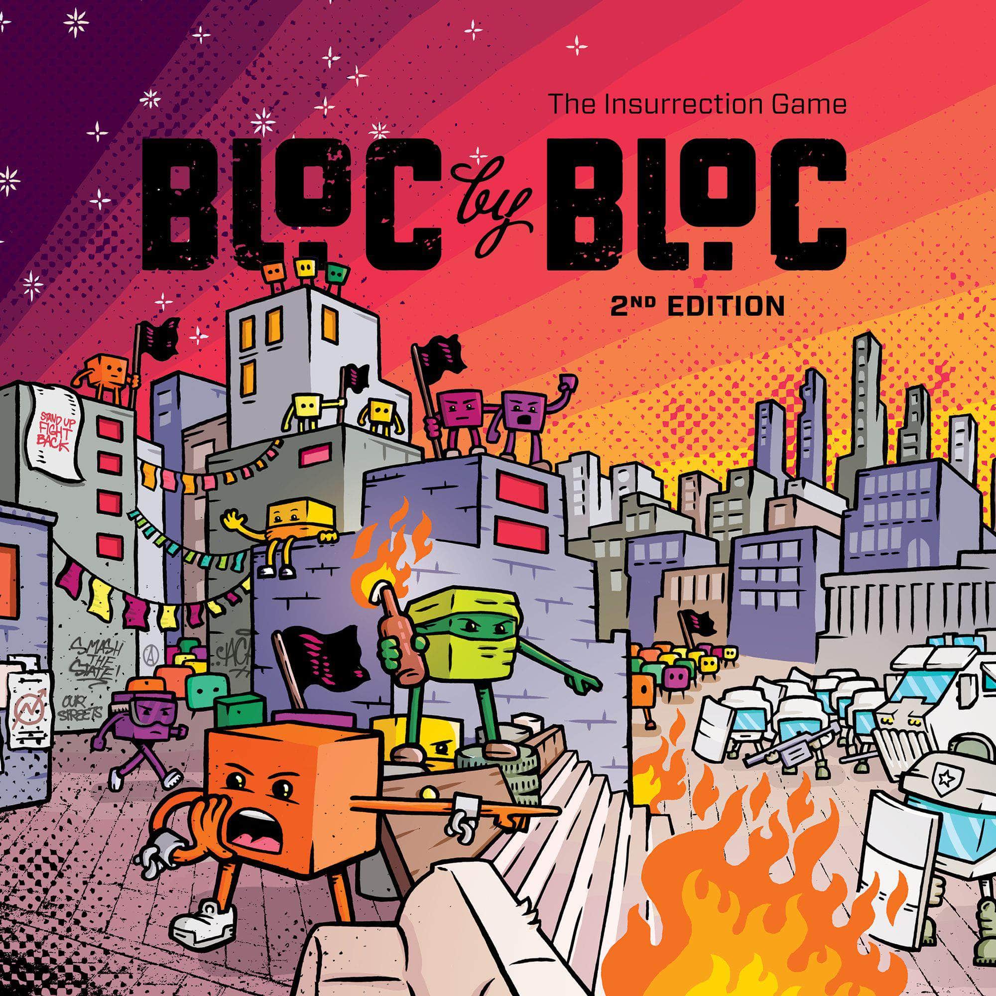 Bloc by Bloc: The Insurrection Game (Kickstarter Special) Kickstarter Board Game Out of Order Games KS800187A