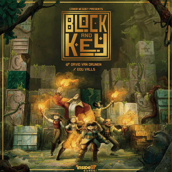 Block and Key Deluxe Edition Bundle（Kickstarter Pre-Order Special）Kickstarterボードゲーム Inside Up Games KS001092A