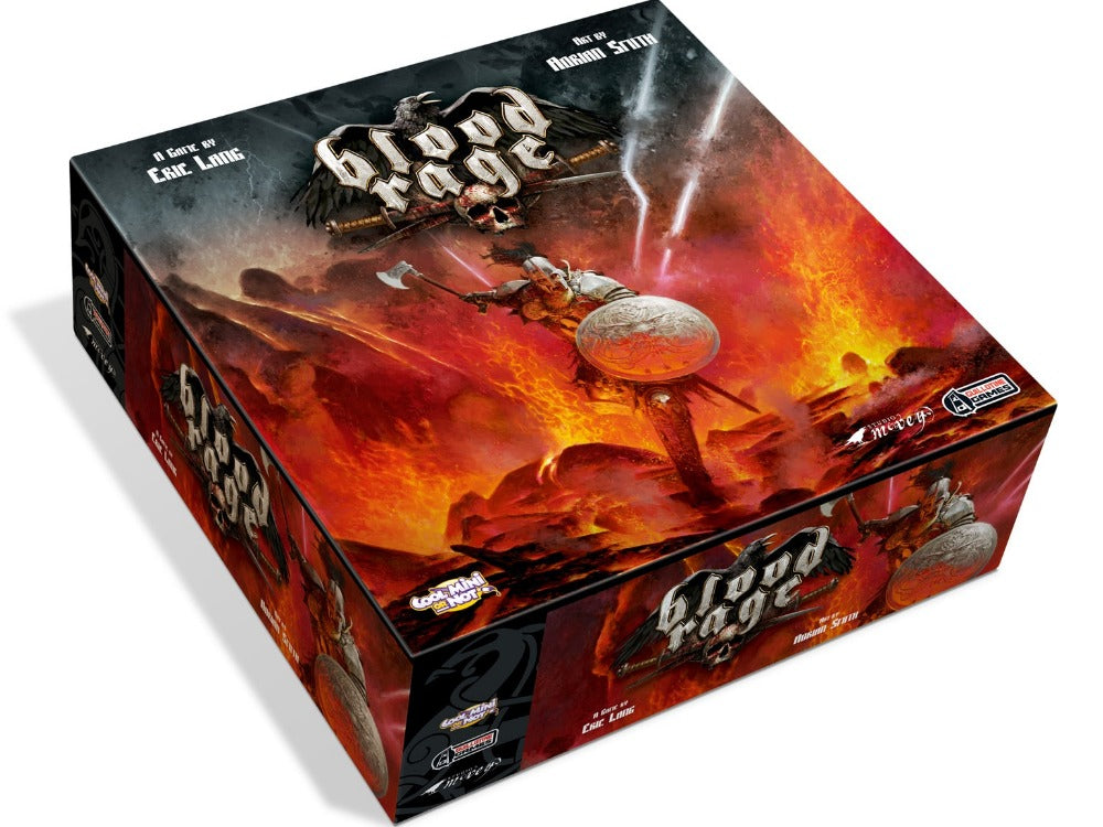 Blod Rage Blood Rage Core Retail Board Game Retail Edition Retail Board Game ...