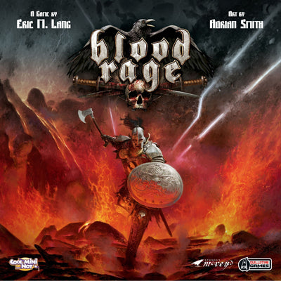 Blood Rage: Deluxe Art Book Second Edition (Kickstarter Preder Tilaus Special) Kickstarter Board Game -lisävaruste CMON Rajoitettu