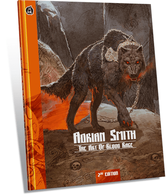 Blood Rage: Deluxe Art Book Second Edition (Kickstarter pré-encomenda especial) Acessório de jogo de tabuleiro Kickstarter CMON Limitado