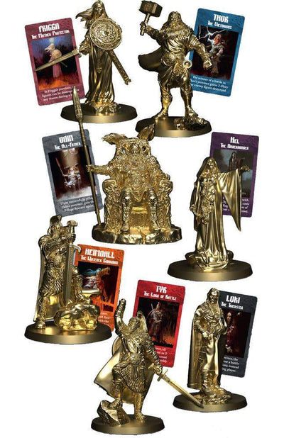 Blood Rage: Deluxe Gods of Asgard (Kickstarter Pre-Order Special) Kickstarter Board Game Accessoire CMON Beperkte KS000324E