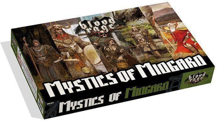 RAGE DE SANGUE: Místicos do Midgard (Kickstarter Special) Expansão do jogo de tabuleiro Kickstarter CMON KS800161A limitado